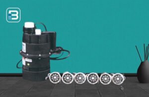 Air bubble Pump with LED Jets